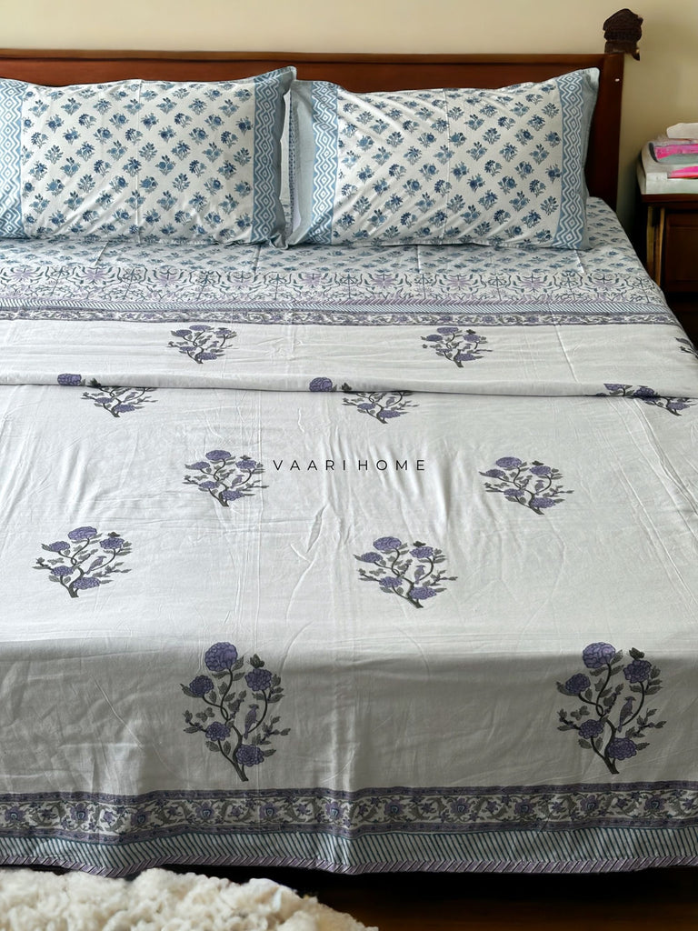 bedding set (bedsheet & matching dohar)