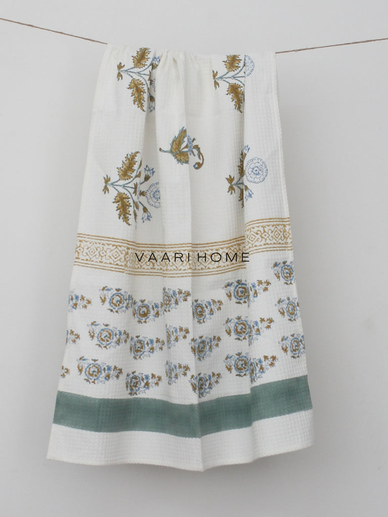Multicolor Floral cotton towel set