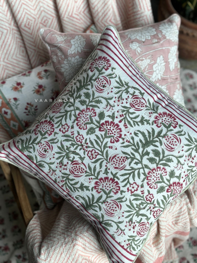 Floral Cushion  Cover (Set of 2)